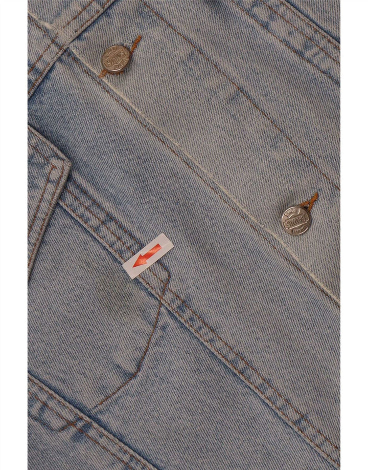 veste en denim homme vintage UK 40 Grand Bleu