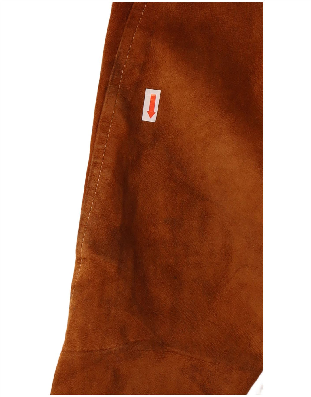 ESSEBI Veste bomber en daim pour homme UK 40 Grand cuir marron