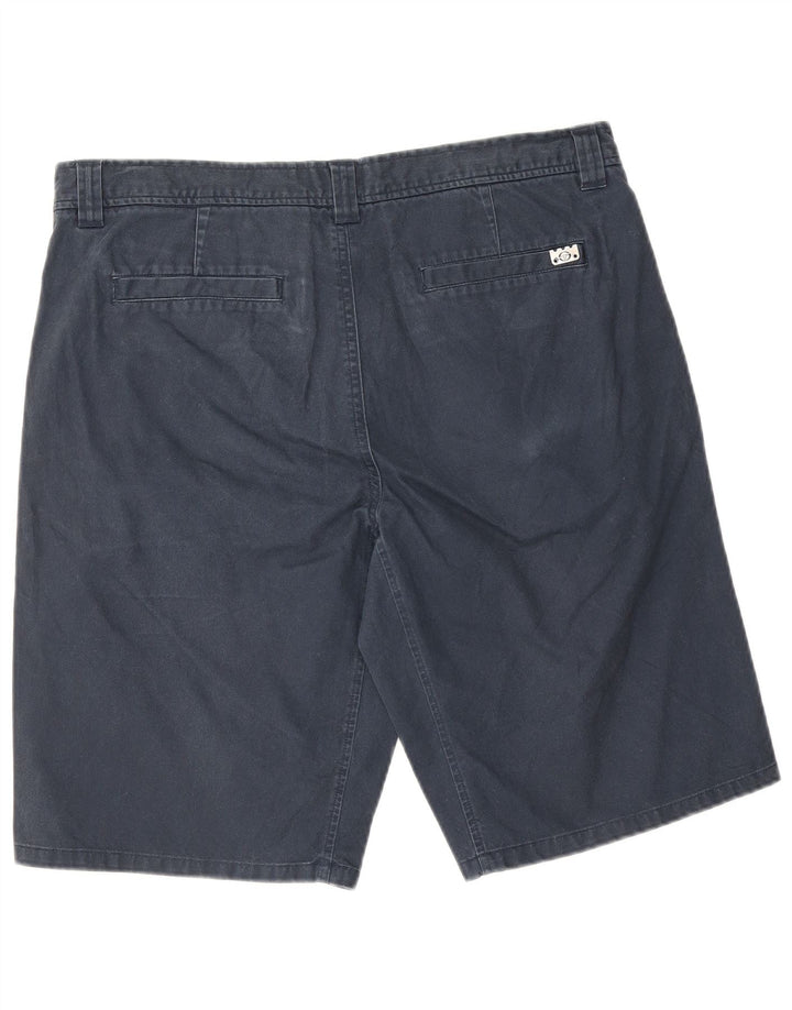 Sergio Tacchini Short Chino Homme EU 48 Medium W36 Bleu Marine Coton