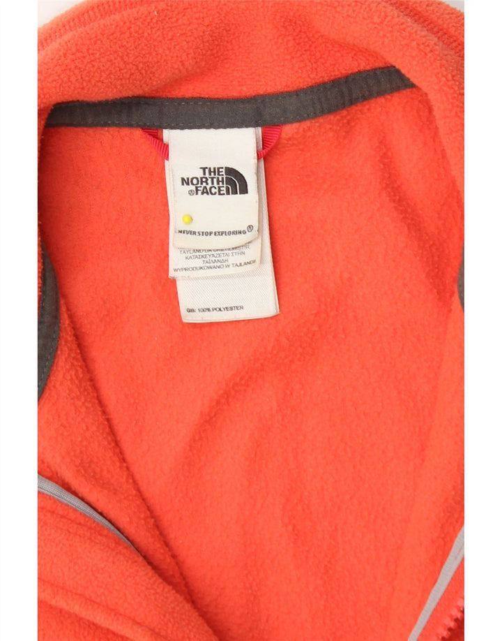 The North Face Veste polaire Liner pour femme UK 10 Small Orange Polyester