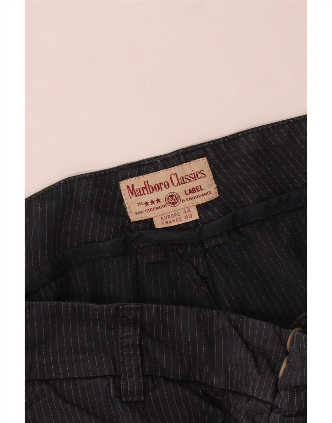 Marlboro Classics Pantalon décontracté pour femme EU 40 Medium W32 L33 Bleu marine