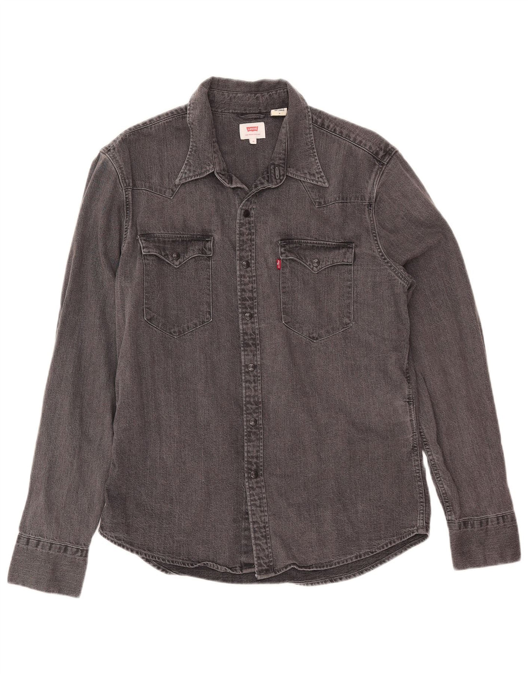 Levi's Chemise en Jean Homme Gris Moyen Coton