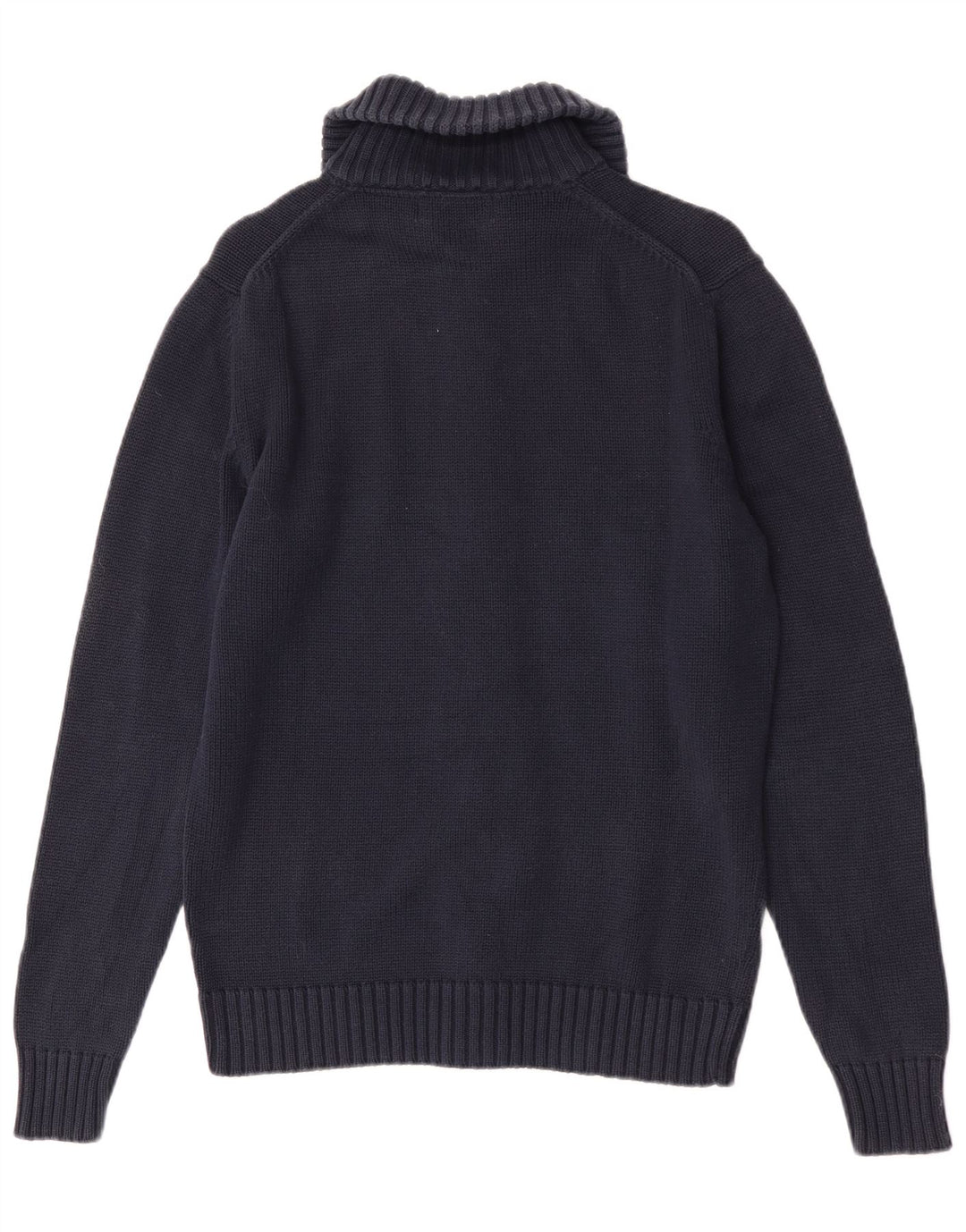 Pull Cardigan Zara Homme Bleu Marine Moyen