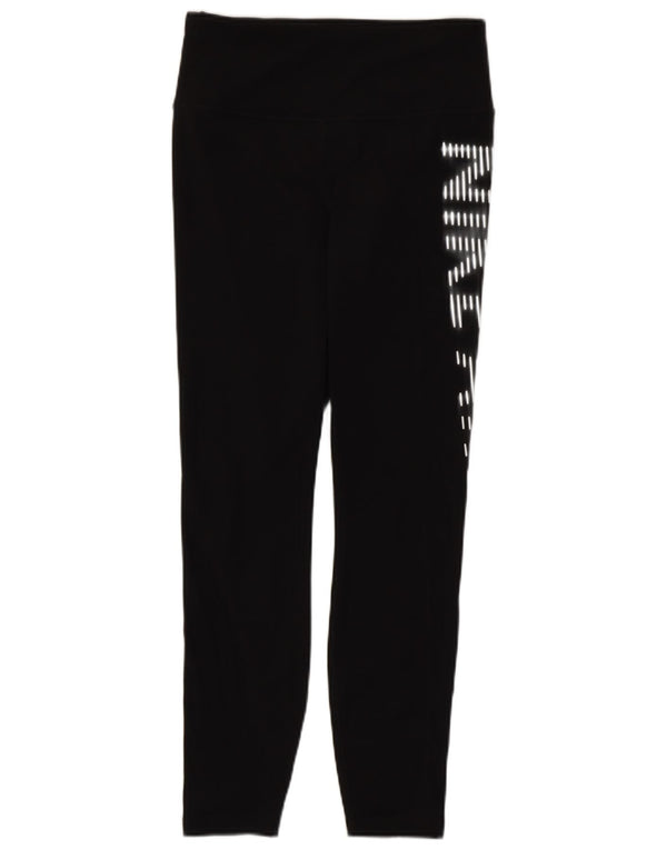Nike Legging graphique Dri Fit pour femme UK 8 Small Noir