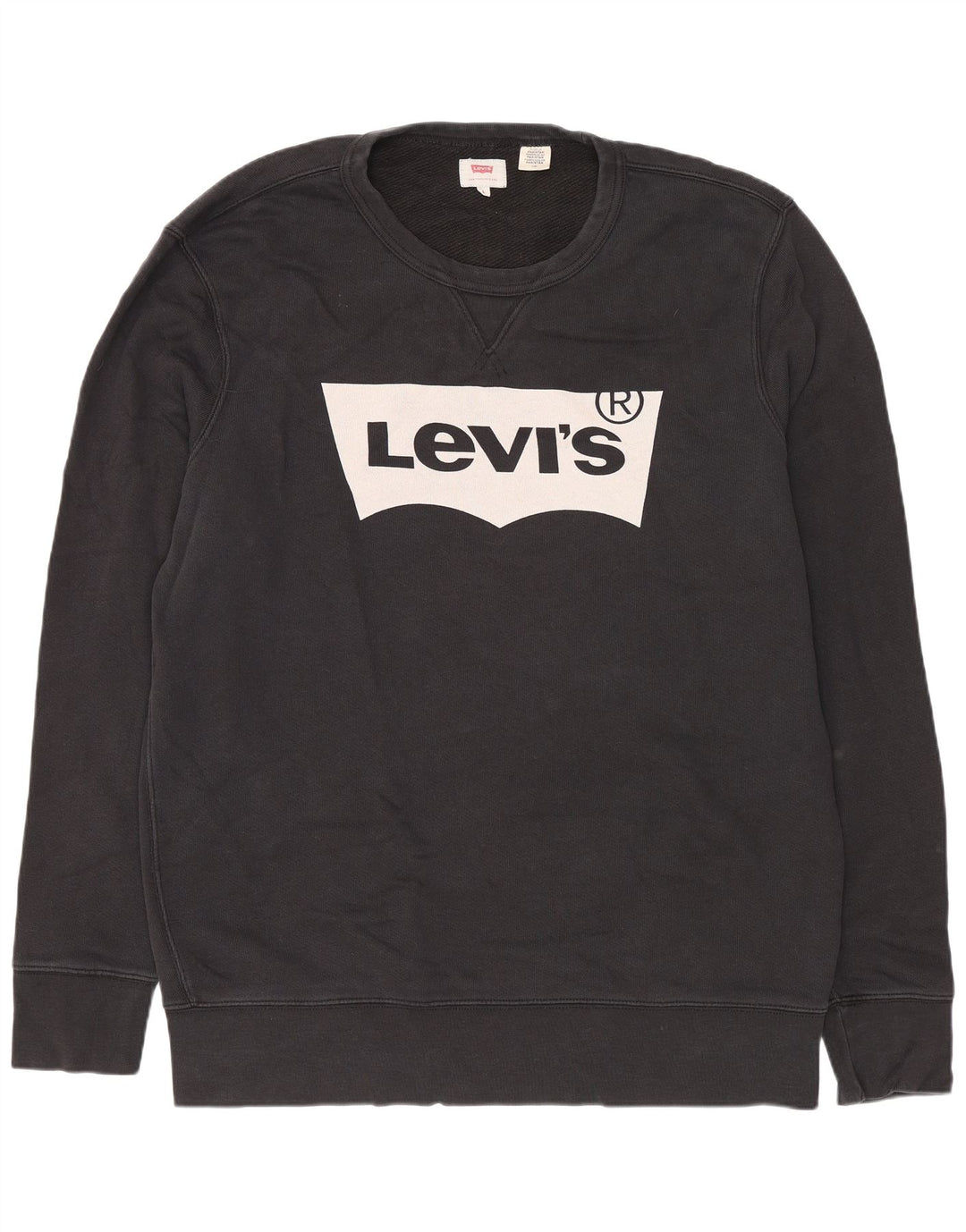 Levi's Graphic Regular Fit Sweatshirt Jumper Homme Noir Coton
