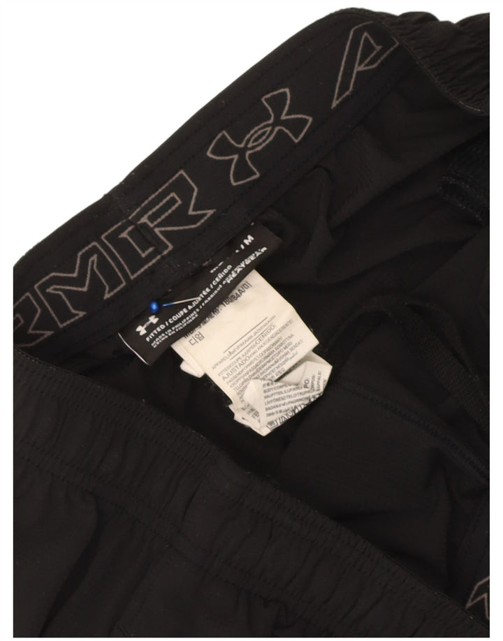 Under Armour Short de Sport Heat Gear Homme Noir Moyen Polyester