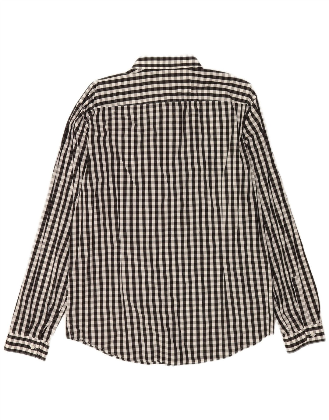 Hugo Boss Chemise Slim Fit XL en coton vichy noir