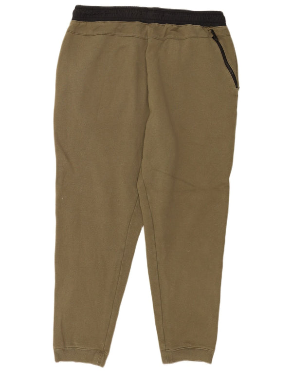 Nike Pantalon de survêtement pour homme XL Kaki Colourblock Coton