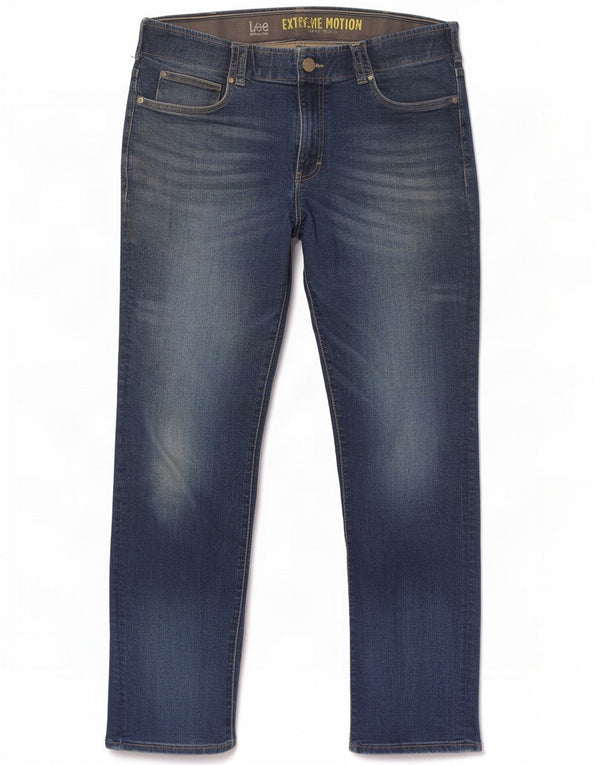 Lee Jean droit homme W36 L32 bleu coton