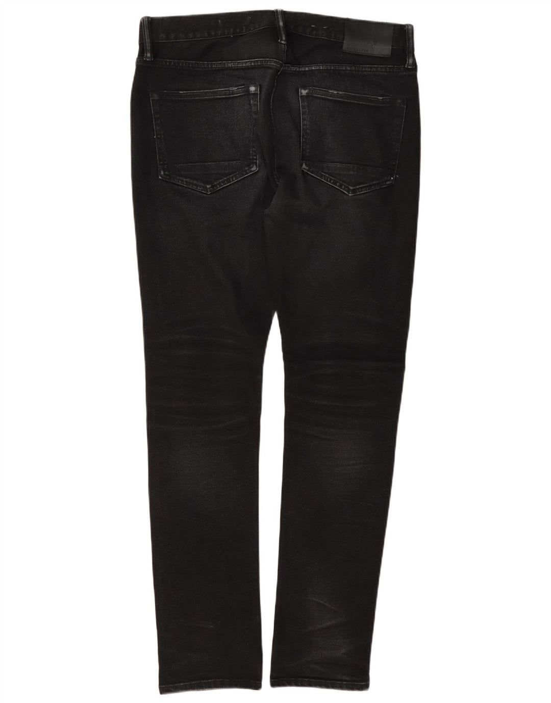 All Saints Jean Slim Cigarette W32 L32 Gris Coton Homme