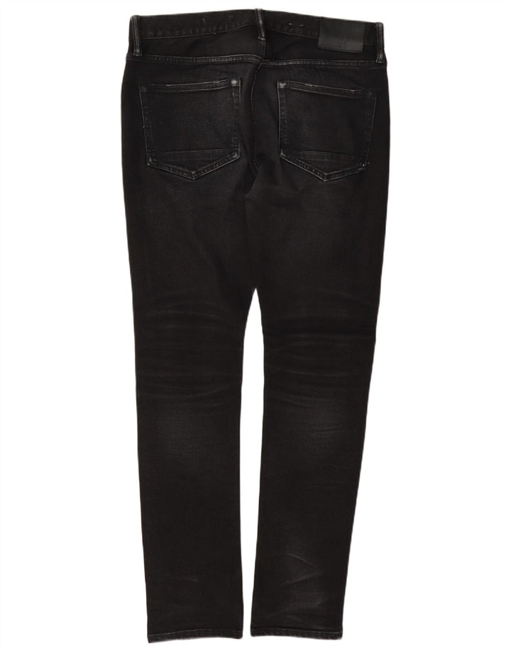 All Saints Jean Slim Cigarette W32 L32 Gris Coton Homme
