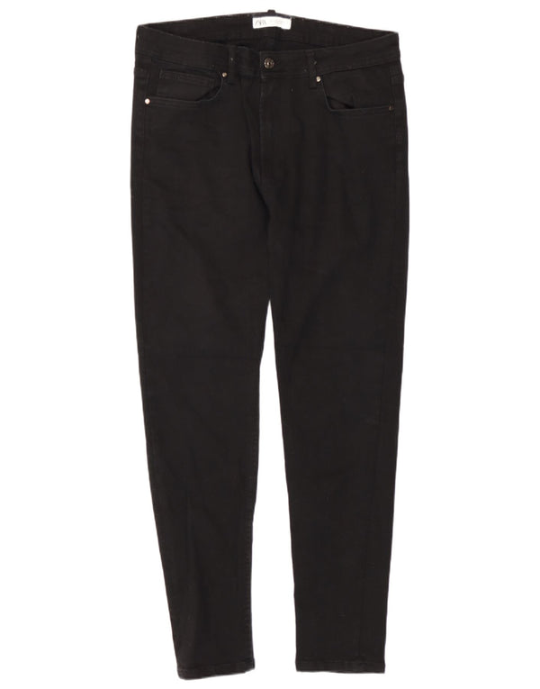 Zara Jean Slim Homme W34 L27 Coton Noir
