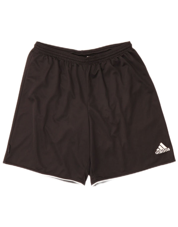 Adidas Short de sport pour homme Large Noir Polyester