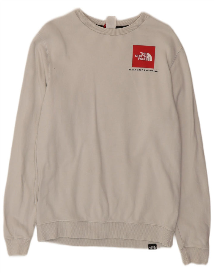 The North Face Sweat-shirt pour homme en coton gris petit