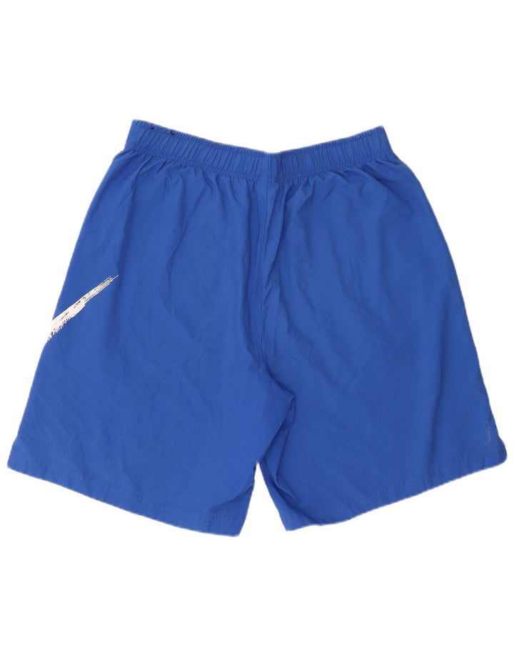 Nike Short de sport Dri Fit Graphic pour homme XL Bleu Polyester