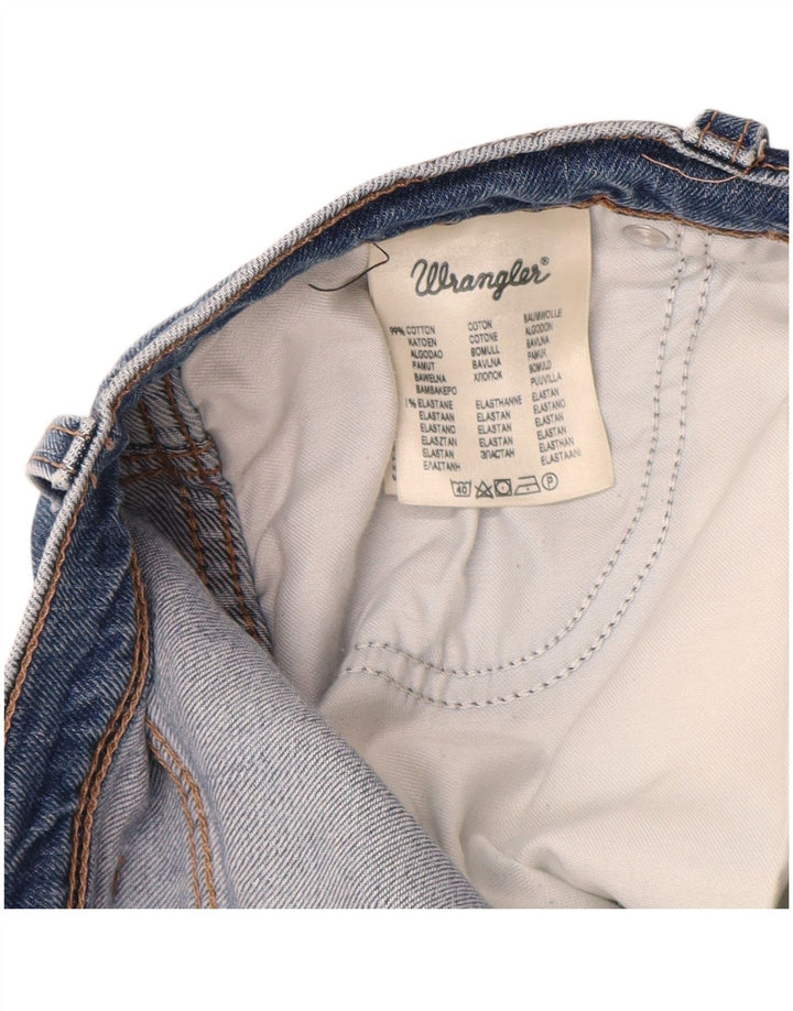 WRANGLER Jean droit coupe régulière homme W34 L30 bleu coton