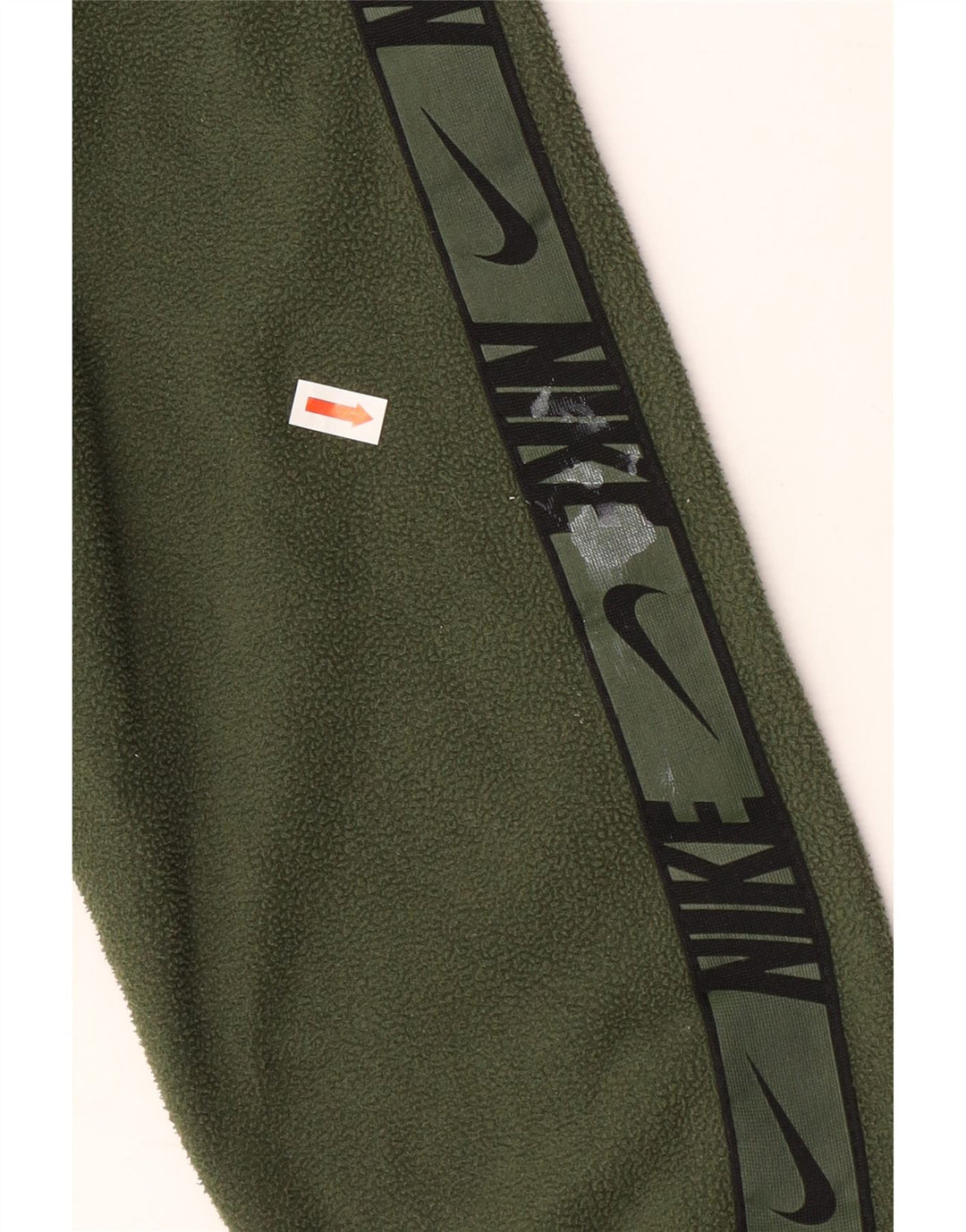 NIKE Pull polaire à capuche Therma-Fit Graphic pour homme XS Vert Polyester