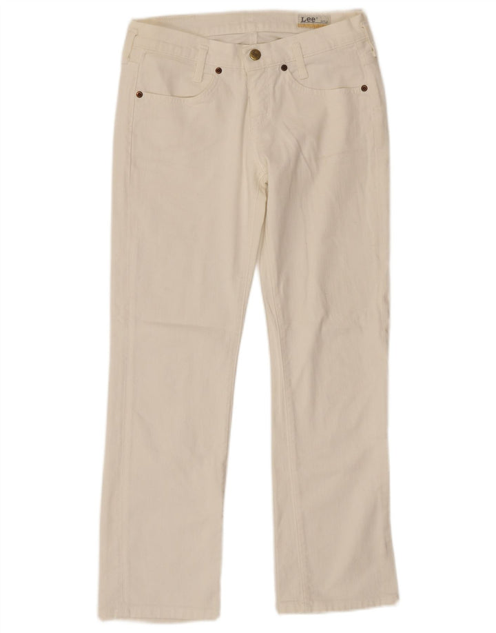 LEE Jean droit Lilly fille 14-15 ans W28 L26 coton blanc