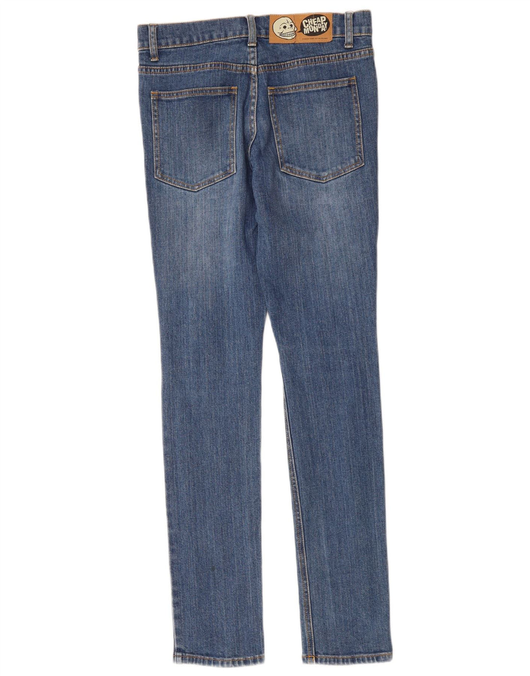 CHEAP MONDAY Jean Skinny Femme W27 L32 Bleu Coton