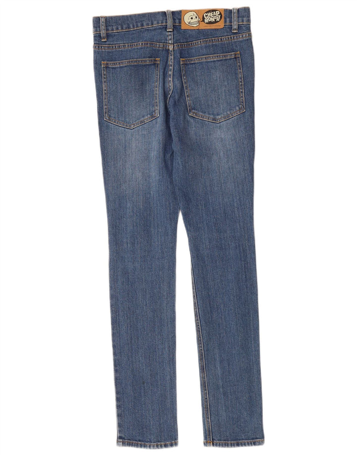 CHEAP MONDAY Jean Skinny Femme W27 L32 Bleu Coton