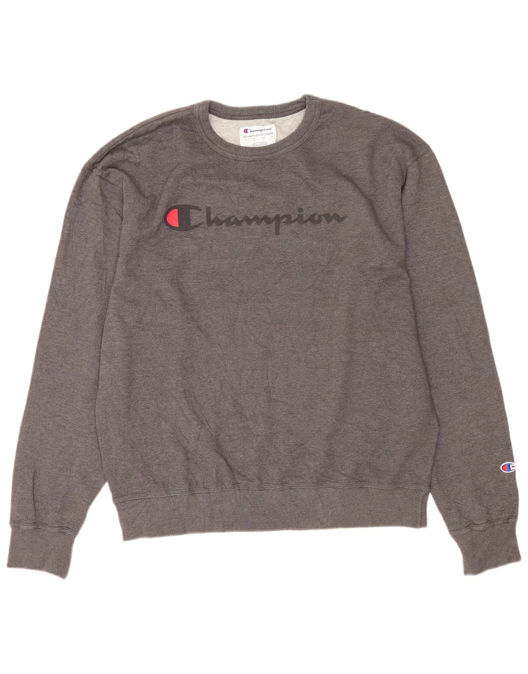 Champion Sweat-shirt graphique pour hommes, grand coton gris