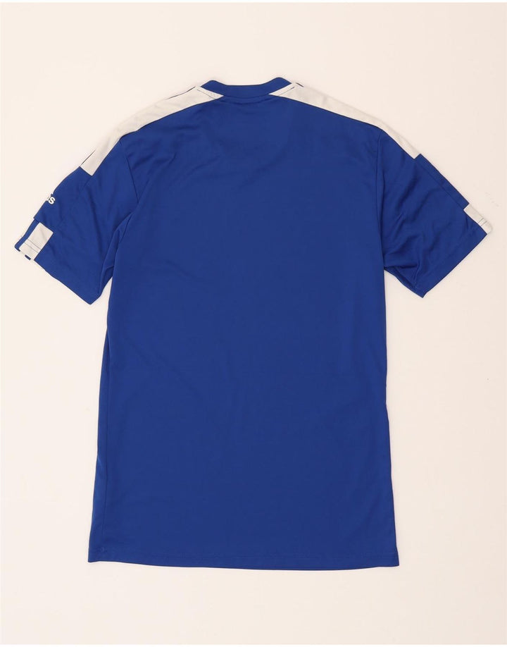 ADIDAS Hommes Aeroready T-Shirt Top XS Bleu Colorblock Polyester