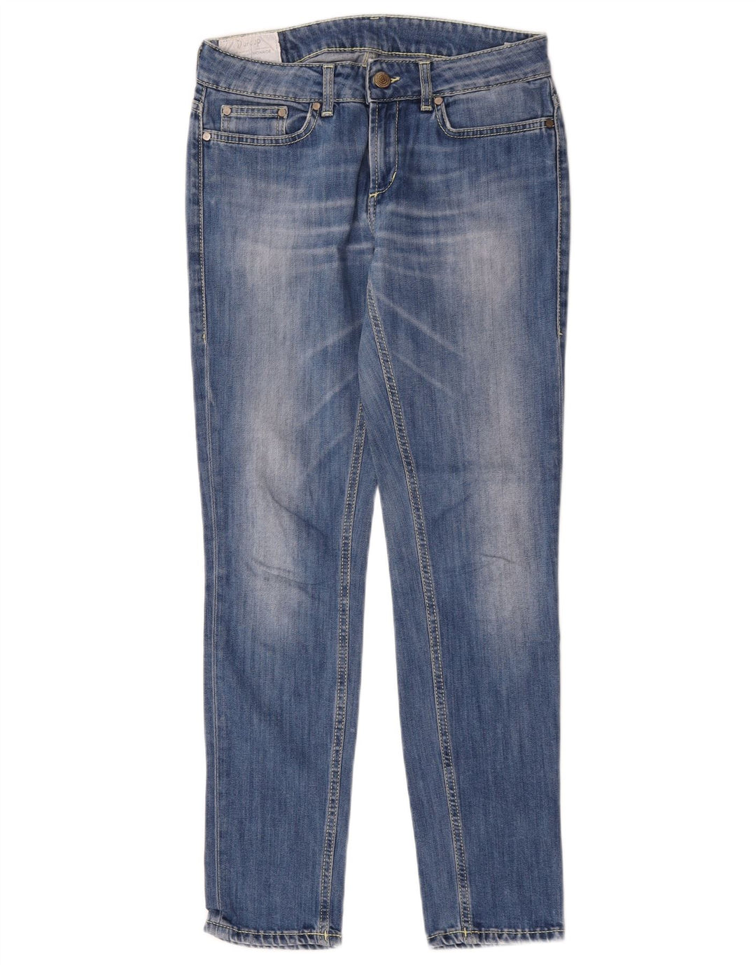 Dondup Jean Slim Femme W29 L29 Bleu Coton