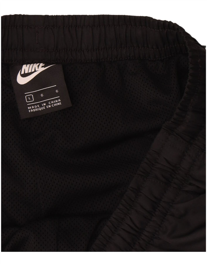 Short de sport Nike Graphic Regular pour hommes, grand, noir, polyester