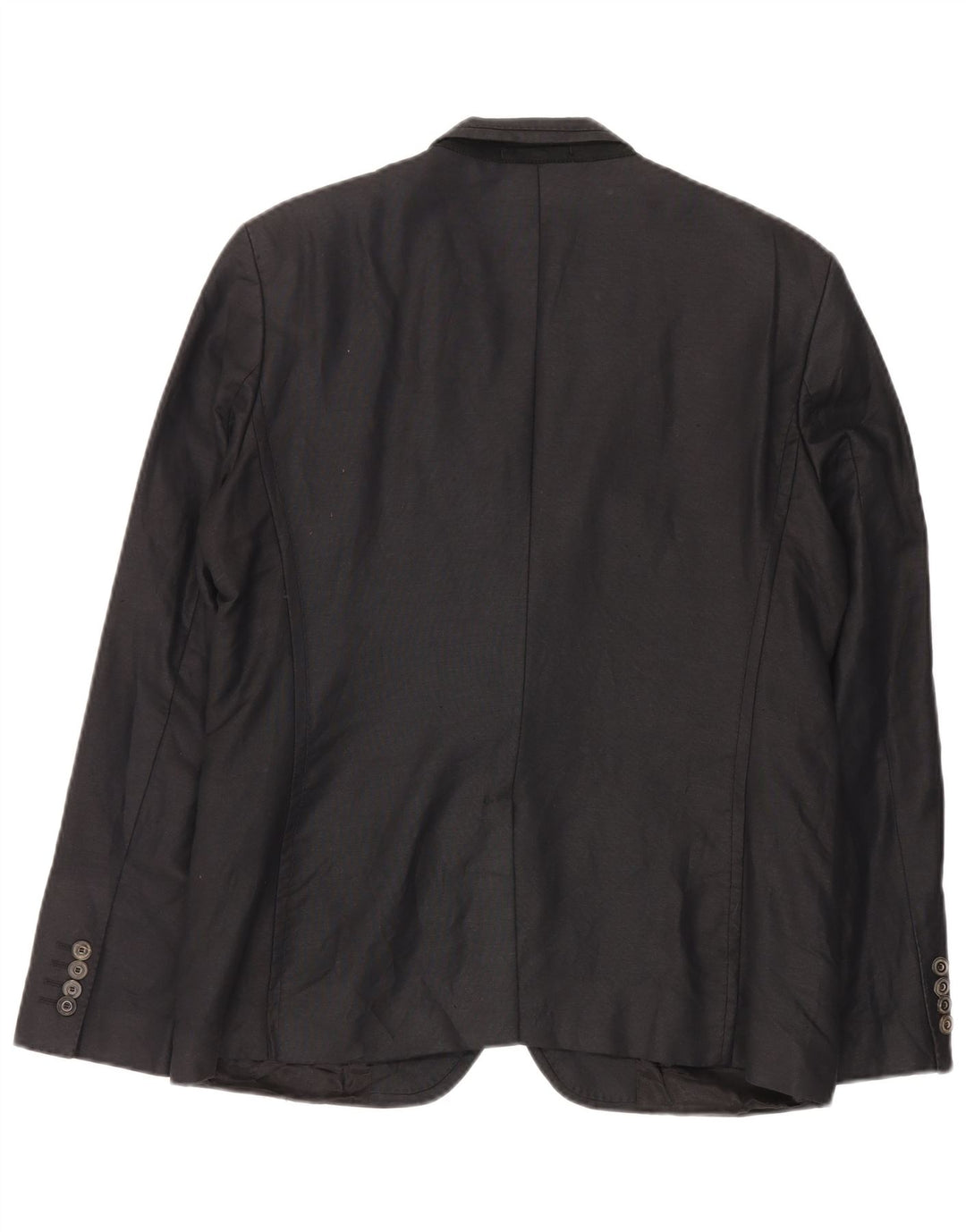 Zara Veste Blazer 2 Boutons Homme EU 54 XL Noir