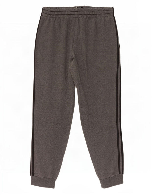 Adidas Pantalon de survêtement pour homme en coton moucheté Gris Taille L