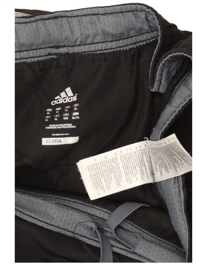 Adidas Pantalon de survêtement Climacool XL Noir Colorblock Polyester
