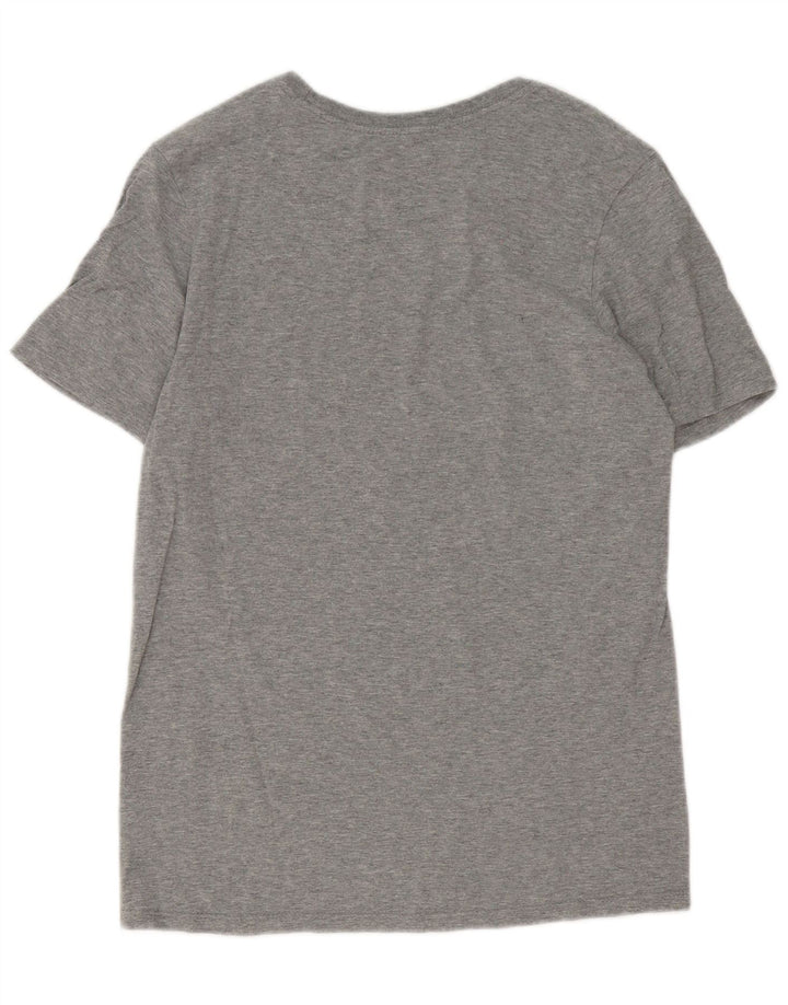 Nike T-shirt graphique coupe athlétique pour homme, petit, gris moucheté