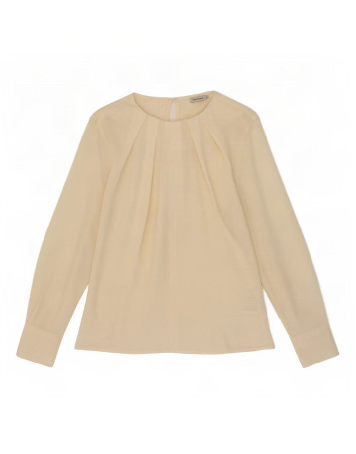 Henry Cottons Chemisier à manches longues pour femme IT 44 Blanc moyen Polyester