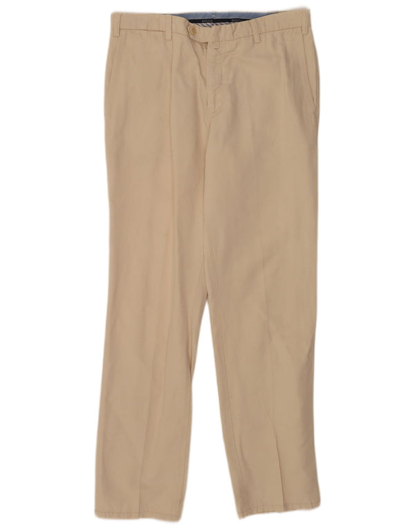 Boggi Pantalon Chino Slim Milano Homme IT 50 Large W32 L32 Coton Beige