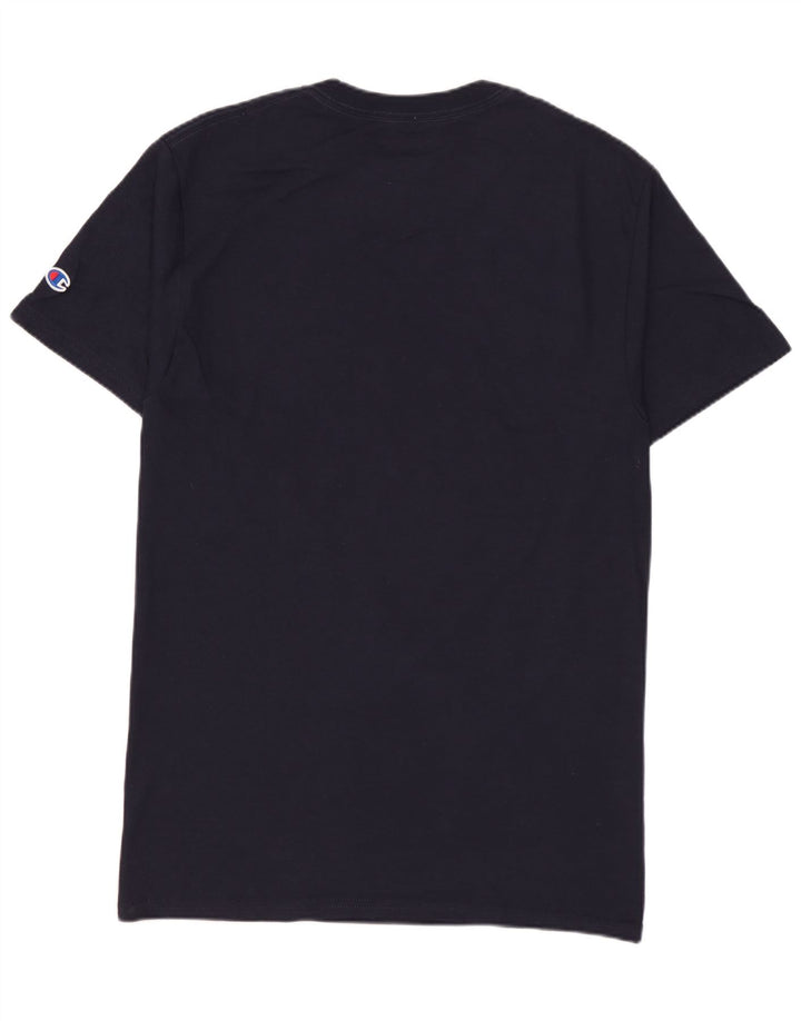 CHAMPION T-Shirt Graphique Homme Petit Bleu Marine