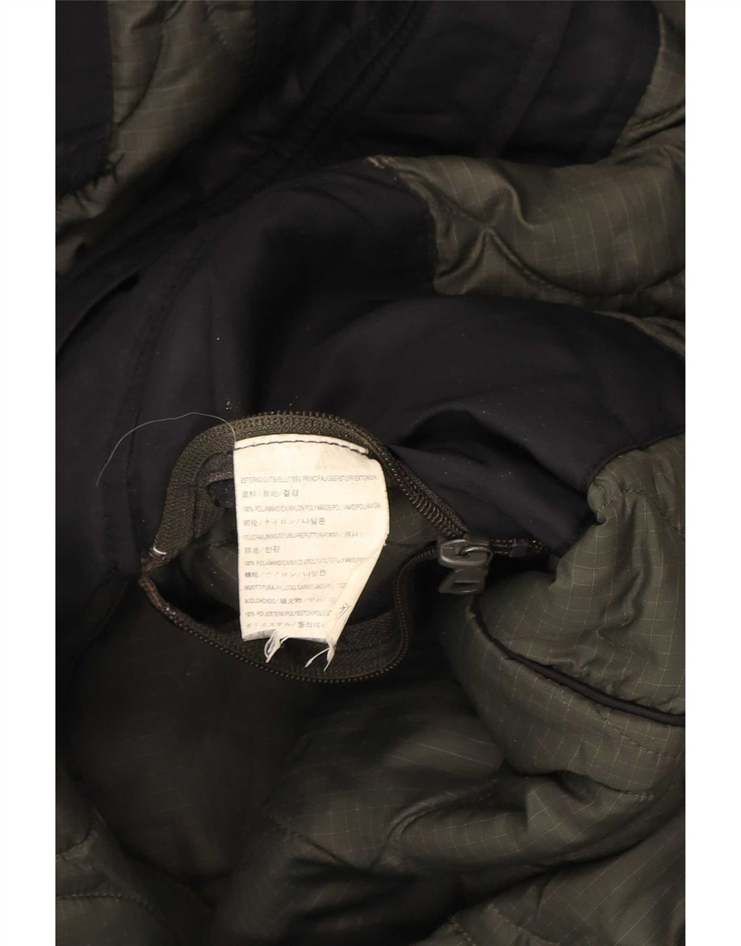 Gas Veste matelassée à capuche pour homme UK 40 Large Noir Polyamide