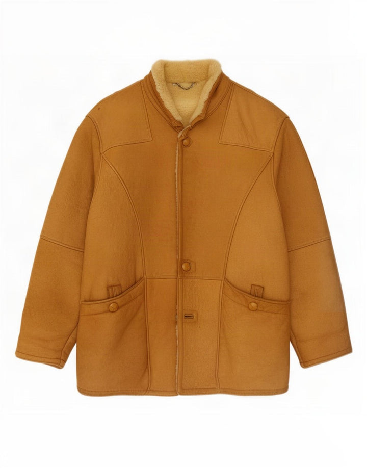 Ponte Vecchio Veste en peau de mouton pour homme IT 54 2XL Marron