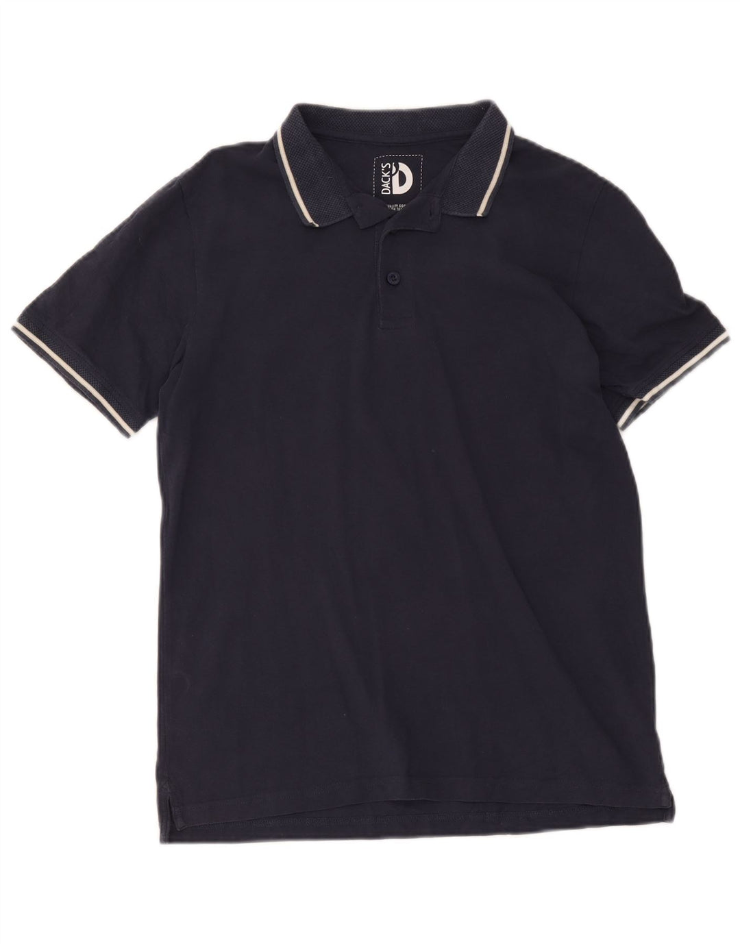 Dack's Polo Homme Bleu Marine Moyen Coton