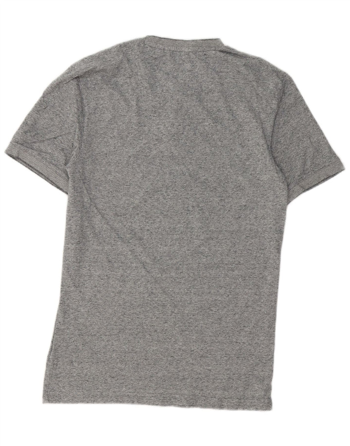 SUPERDRY T-Shirt Homme Top Large Gris Moucheté Coton