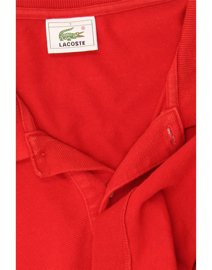 Lacoste Polo Homme Taille 7 2XL Rouge