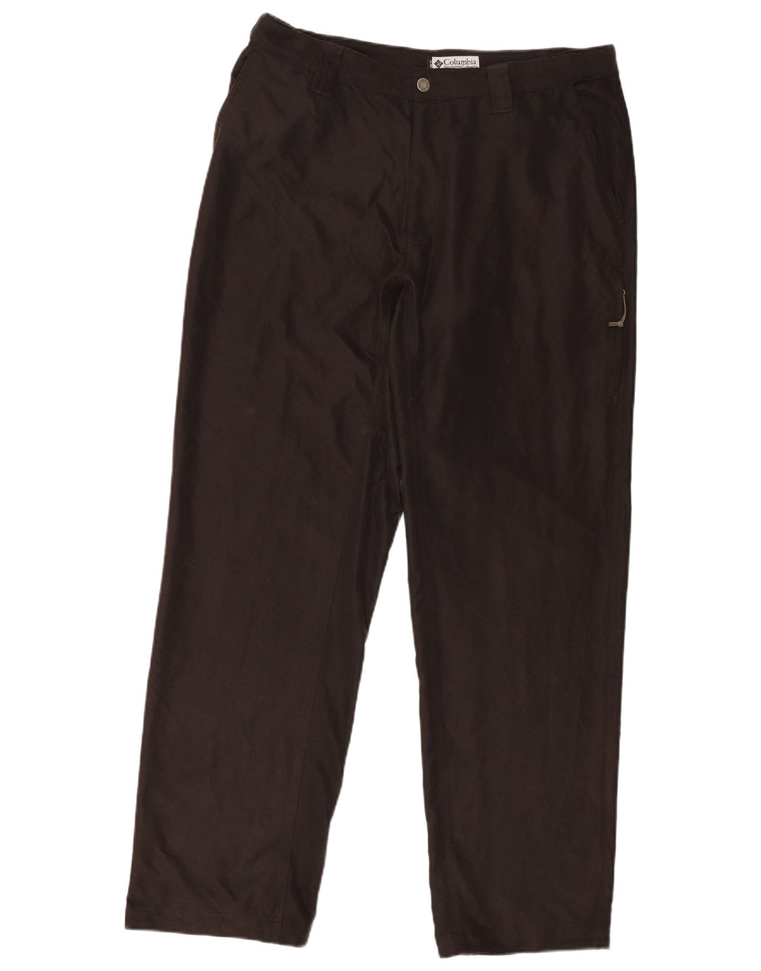 Columbia Pantalon Cargo Droit Homme W36 L33 Marron Polyester