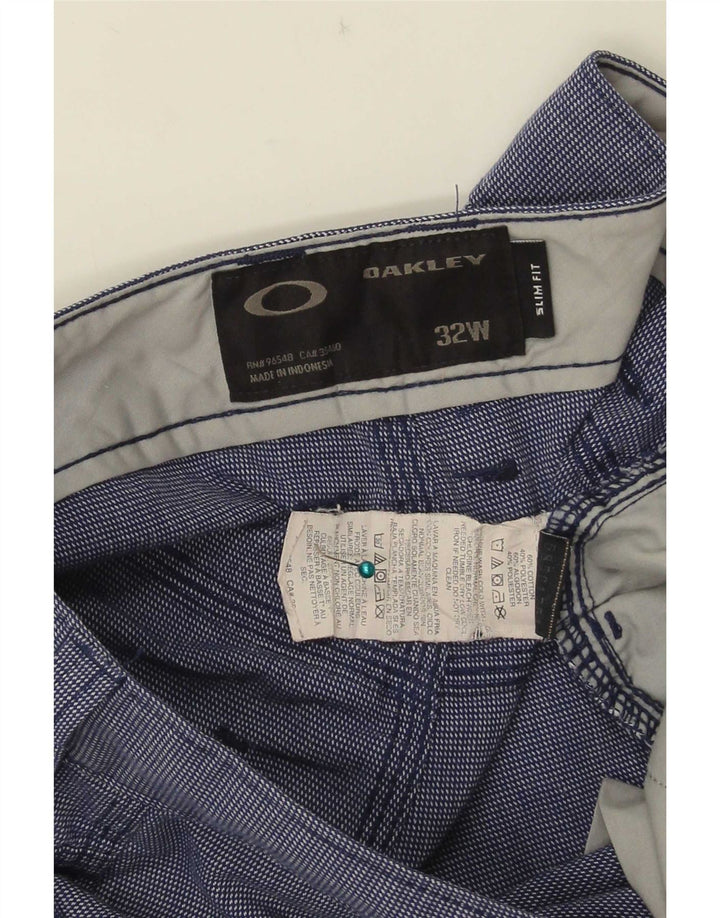 Oakley Short décontracté pour homme W32 en coton bleu moyen