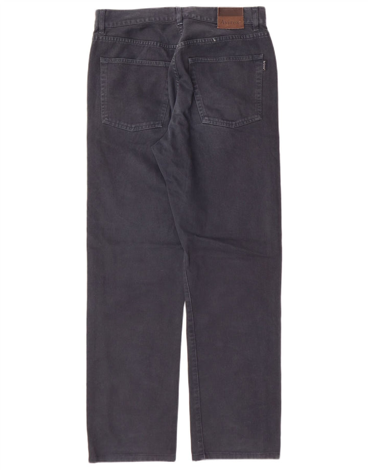 AVIREX Jean droit homme W30 L29 bleu marine coton