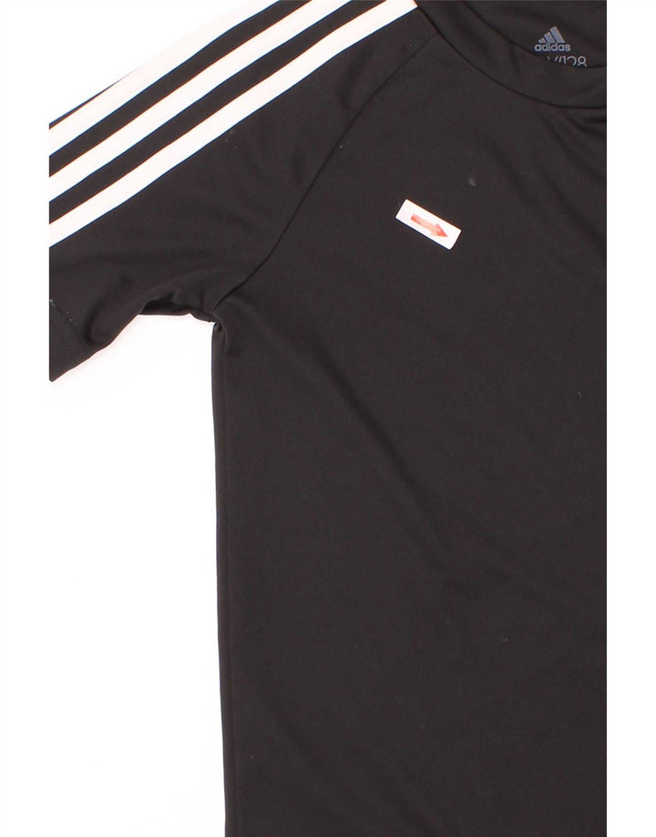 Adidas Garçon Aeroready T-Shirt Top 7-8 ans Noir Polyester