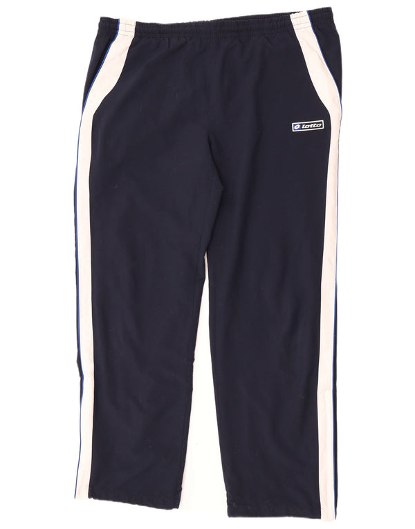 Lotto Pantalon de Survêtement Homme UK 44/46 2XL Bleu Marine Colorblock Polyester