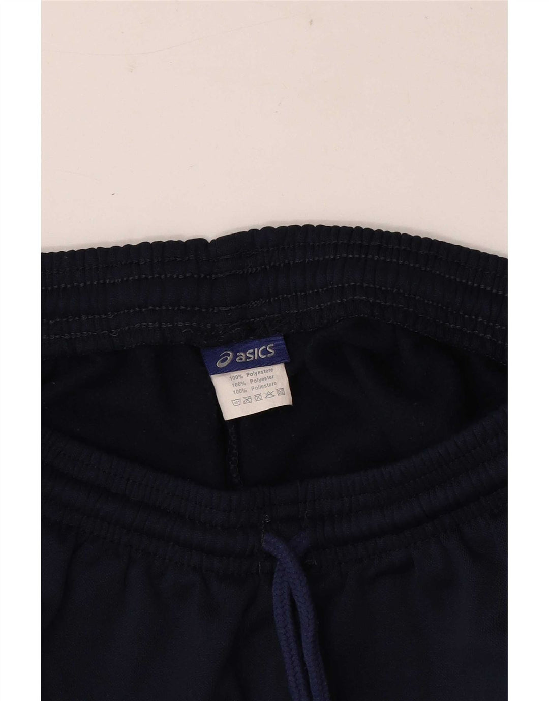 Asics Short de Sport Homme Grand Bleu Marine Polyester