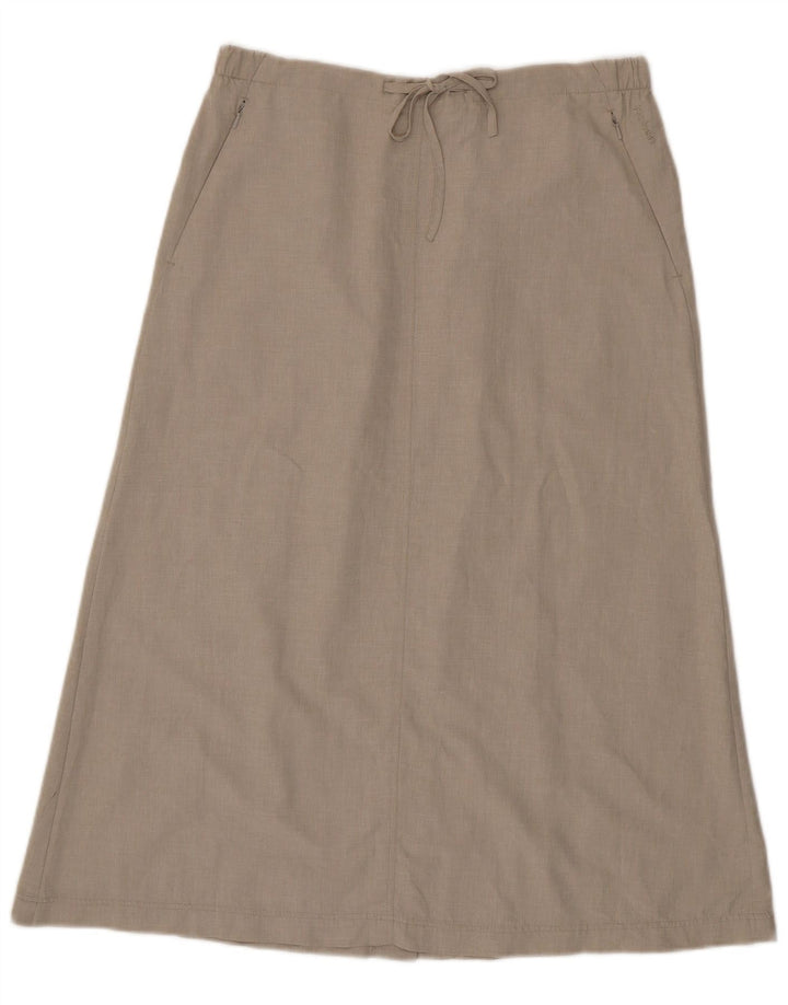 Rohan Jupe trapèze pour femme UK 12 Medium W32 Beige Polyamide