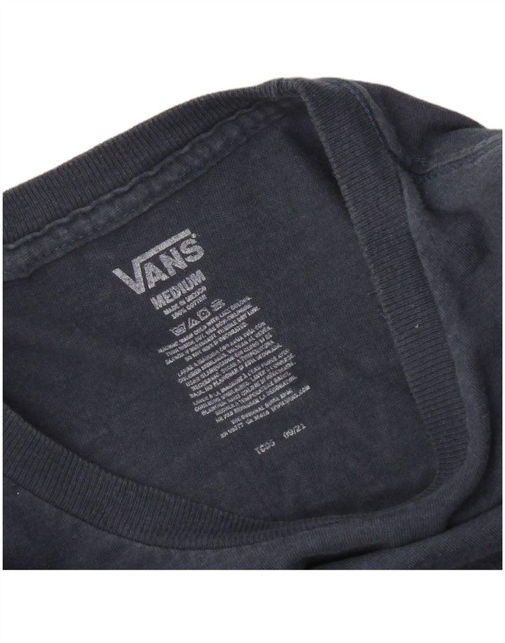 Vans T-Shirt Graphique Homme Bleu Marine Moyen