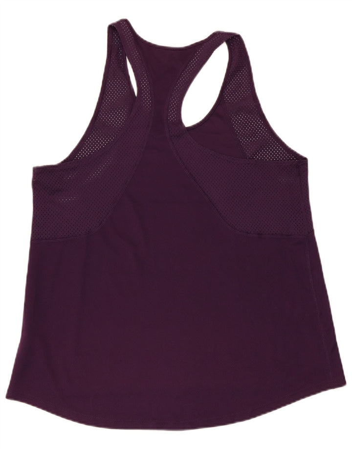Nike Débardeur Femme UK 14 Large Violet Polyester