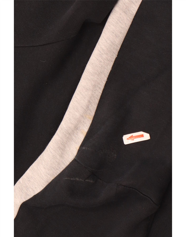 Puma Sweat-shirt pour homme en polyester color block Noir moyen